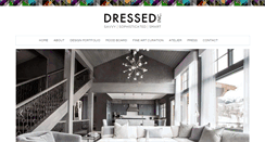 Desktop Screenshot of dresseddesign.com